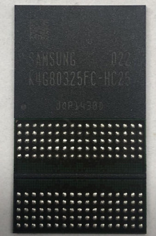 Видеопамять GDDR5 Samsung K4G80325FC-HC25 19-20гг