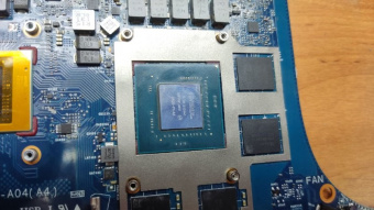 Материнская плата ASUS G513IE донор видеочипа RTX3050Ti