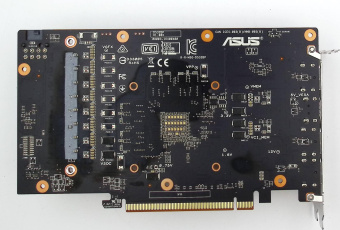 Плата-донор компонентов видеокарты ASUS RX6600XT