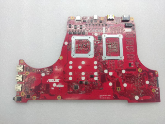 Материнская плата ASUS G712LV донор видеочипа N18E-G1-B-KC-A1