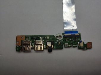 Плата портов USB, AUDUO для ноутбука ASUS X415J X415JA