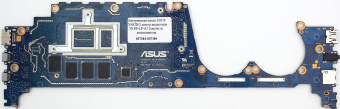 Материнская плата ASUS UX482EG донор видеочипа N18S-LP-A1 (сколы) и компонентов