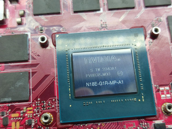 Материнская плата ASUS G712LW донор видеочипа RTX2070