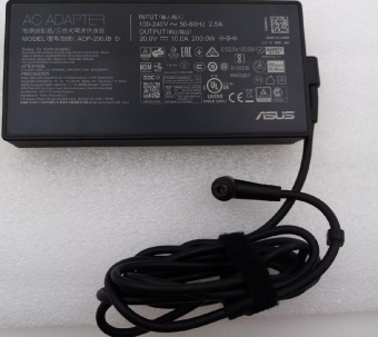 Блок питания  ASUS  ADP-200JB D  20V 10A, 6.0х3.7mm с иглой